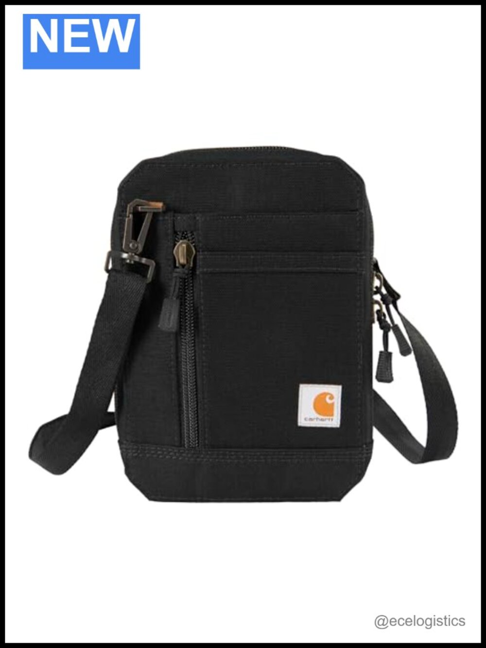 Nylon Duck Crossbody Wallet Water Repellent Adjustable Strap